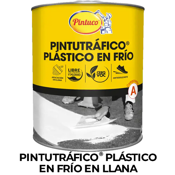 Kit Pintutráfico plástico en frío en llana