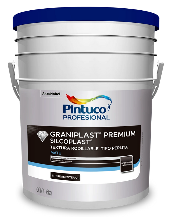 Textura acrílica graniplast premium silcoplast