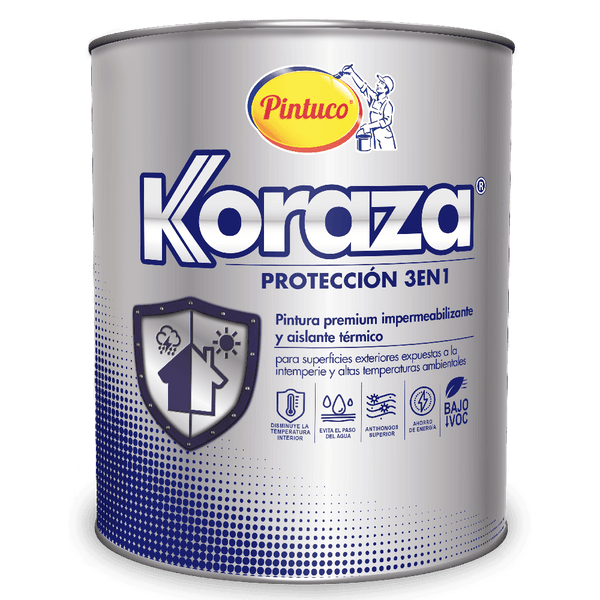 PINTURA KORAZA PROTECCIÓN 3 EN 1