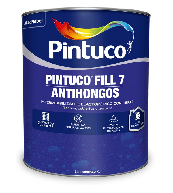 Impermeabilizante pintuco fill 7 antihongos