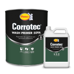 Kit Corrotec Wash Primer Base Solvente 509A / 509B